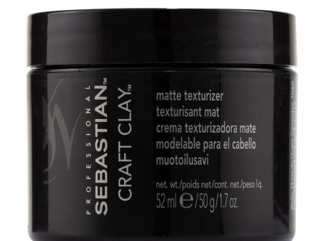 Sebastian Craft Clay Remoldable Matte Texturizer  52ml 1.7oz For Cheap