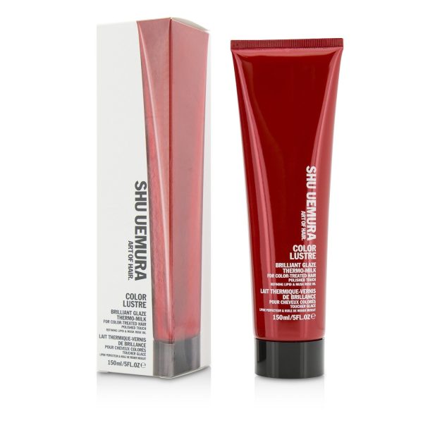 Shu Uemura Color Lustre Brilliant Glaze Thermo-Milk (For Color-Treated Hair)  150ml 5oz Online