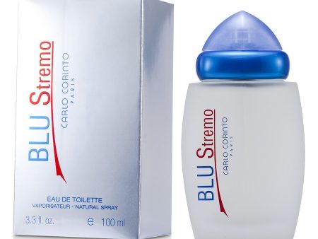 Carlo Corinto Blu Stremo Eau De Toilette Spray  100ml 3.3oz Supply