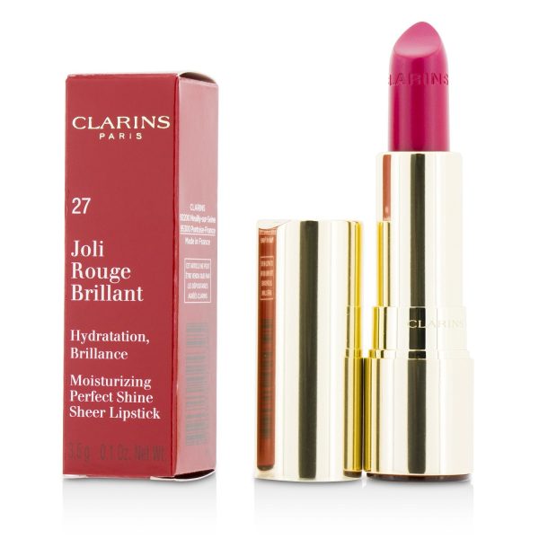 Clarins Joli Rouge Brillant (Moisturizing Perfect Shine Sheer Lipstick) - # 759S Woodberry  3.5g 0.1oz For Discount