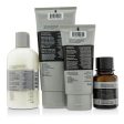 Anthony Logistics For Men The Perfect Shave Kit: Cleanser + Pre-Shave Oil + Shave Cream + After Shave Cream  4pcs Supply