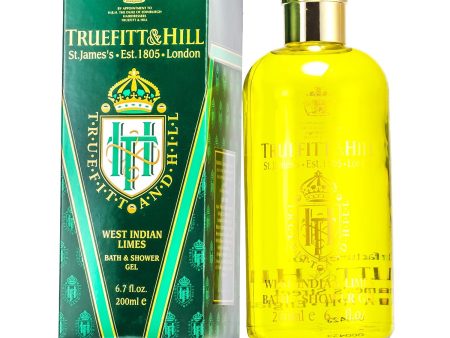 Truefitt & Hill West Indian Limes Bath & Shower Gel  200ml 6.7oz Cheap