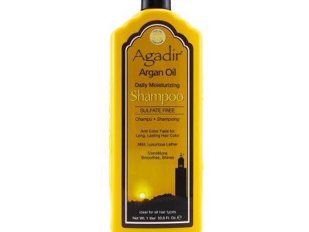 Agadir Argan Oil Daily Moisturizing Shampoo (For All Hair Types)  1000ml 33.8oz Supply