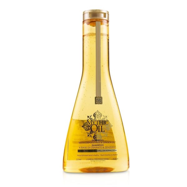 L Oreal Professionnel Mythic Oil Shampoo with Osmanthus & Ginger Oil (Normal to Fine Hair)  250ml 8.5oz Online Hot Sale