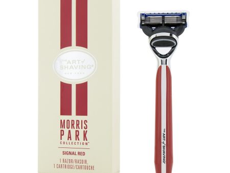 The Art Of Shaving Morris Park Collection Razor - Signal Red  1pc For Sale