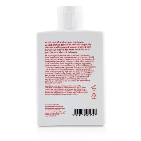 Evo Ritual Salvation Repairing Shampoo  300ml 10.1oz Online now