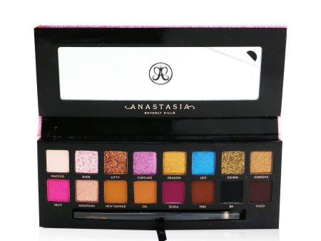 Anastasia Beverly Hills Amrezy Eyeshadow Palette (16x Eyeshadow  + 1x Duo Shadow Brush) For Discount