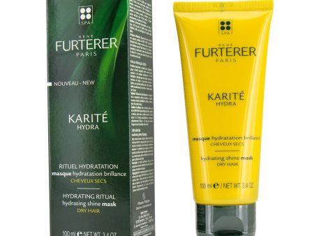 Rene Furterer Karite Hydra Hydrating Ritual Hydrating Shine Mask (Dry Hair)  100ml 3.4oz For Sale