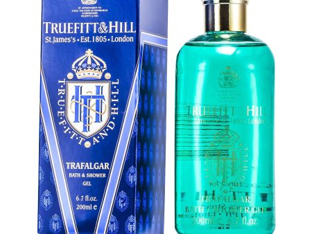 Truefitt & Hill Trafalgar Bath & Shower Gel  200ml 6.7oz For Sale