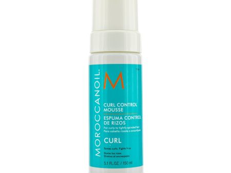 Moroccanoil Curl Control Mousse (For Curly to Tightly Spiraled Hair)  150ml 5.1oz For Sale