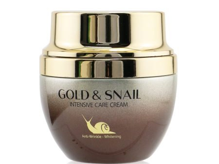 3W Clinic Gold & Snail Intensive Care Cream (Whitening  Anti-Wrinkle)  55g 1.94oz For Discount