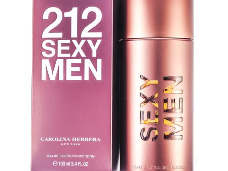 Carolina Herrera 212 Sexy Men Eau De Toilette Spray  100ml 3.4oz For Discount