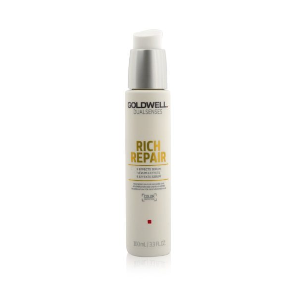 Goldwell Dual Senses Rich Repair 6 Effects Serum (Regeneration For Damaged Hair)  100ml 3.3oz For Discount