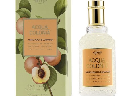 4711 Acqua Colonia White Peach & Coriander Eau De Cologne Spray  50ml 1.7oz Online Hot Sale