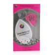 BeautyBlender Liner Designer (1x Eyeliner Application Tool, 1x Magnifying Mirror Compact, 1x Suction Cup) - Pink  3pcs Online now