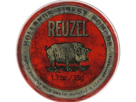 Reuzel Red Pomade (Water Soluble, High Sheen)  35g 1.3oz Sale