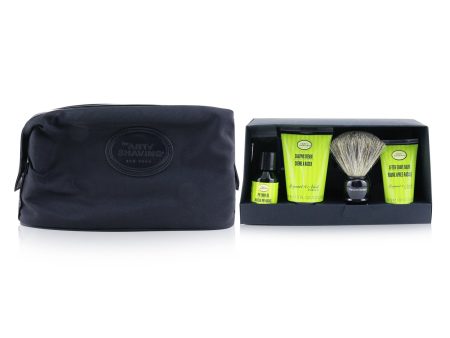 The Art Of Shaving The Four Elements of The Perfect Shave Set with Bag - Bergamot & Neroli : Pre Shave Oil + Shave Crm + A S Balm + Brush + Razor  5pcs+1Bag Online Sale