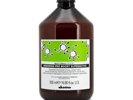 Davines Natural Tech Renewing Pro Boost Superactive Treatment Enhancer (For All Scalp and Hair Types)  500ml 16.9oz Fashion