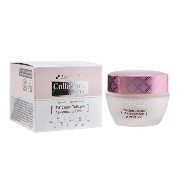 3W Clinic Collagen Extra Moisturizing Cream  60ml 2oz Hot on Sale