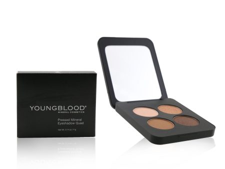 Youngblood Pressed Mineral Eyeshadow Quad - Sweet Talk  4g 0.14oz Discount