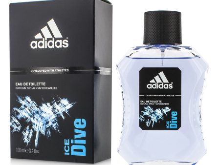 Adidas Ice Dive Eau De Toilette Spray  100ml 3.4oz Hot on Sale