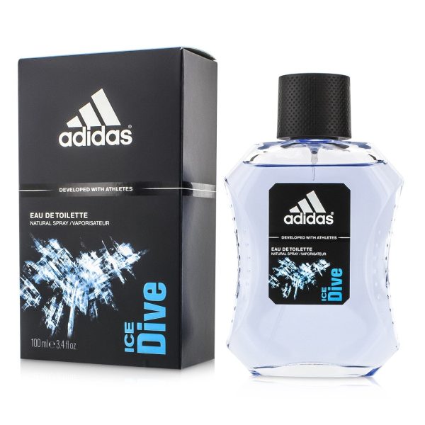 Adidas Ice Dive Eau De Toilette Spray  100ml 3.4oz Hot on Sale