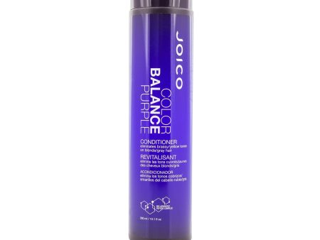 Joico Color Balance Purple Conditioner (Eliminates Brassy Yellow Tones on Blonde Gray Hair)  300ml 10.1oz For Cheap