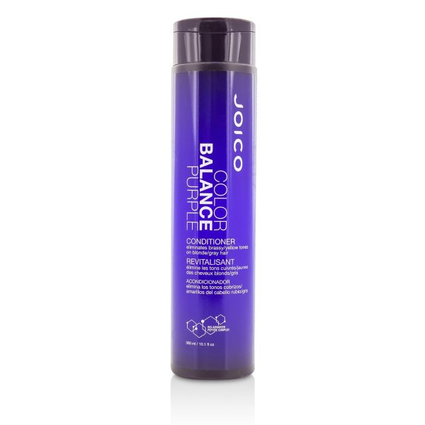 Joico Color Balance Purple Conditioner (Eliminates Brassy Yellow Tones on Blonde Gray Hair)  300ml 10.1oz For Cheap