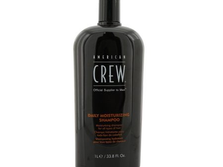 American Crew Men Daily Moisturizing Shampoo (For All Types of Hair)  1000ml 33.8oz For Sale