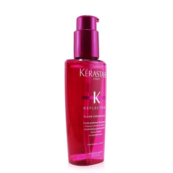 Kerastase Reflection Fluide Chromatique Illuminating Protecting Fluid (Colour-Treated or Highlighted Hair)  125ml 4.2oz Supply