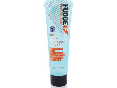 Fudge Prep Blow Dry Aqua Primer (Hold Factor 3)  150ml 5.07oz Supply