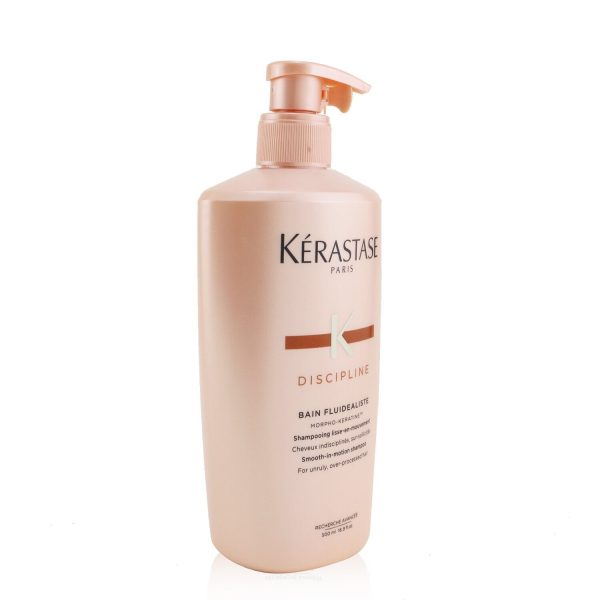 Kerastase Discipline Bain Fluidealiste Smooth-In-Motion Shampoo (For Unruly, Over-Processed Hair)  1000ml 3.4oz Hot on Sale