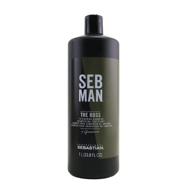 Sebastian Seb Man The Boss (Thickening Shampoo)  1000ml 33.8oz For Cheap