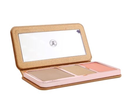 Anastasia Beverly Hills Face Palette (1x Bronzer, 1x Highlighter, 1x Blush) - # Off to Costa Rica (Medium-Tan)  17.6g 0.62oz Online now