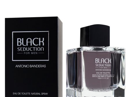 Antonio Banderas Seduction in Black (Black Seduction) Eau De Toilette Spray  100ml 3.4oz Fashion