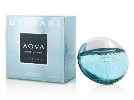 Bvlgari Aqva Pour Homme Marine Eau De Toilette Spray  50ml 1.7oz For Discount