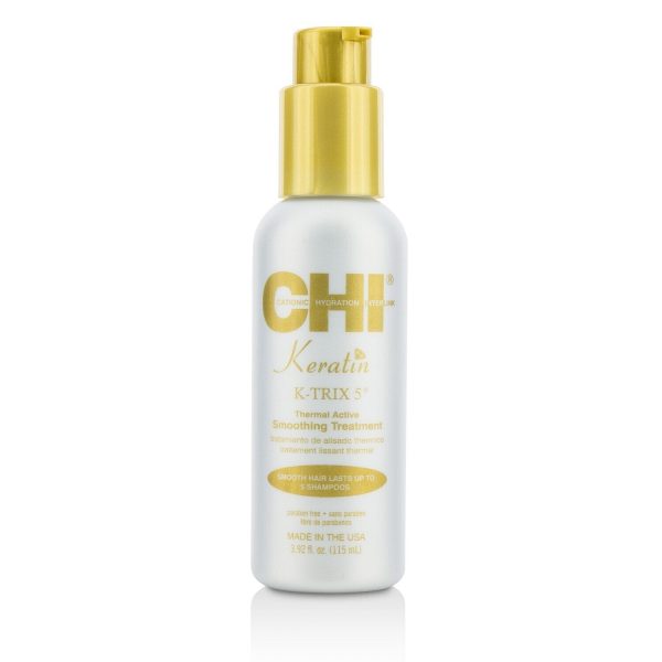 CHI Keratin K-Trix 5 Thermal Active Smoothing Treatment  115ml 3.92oz For Cheap