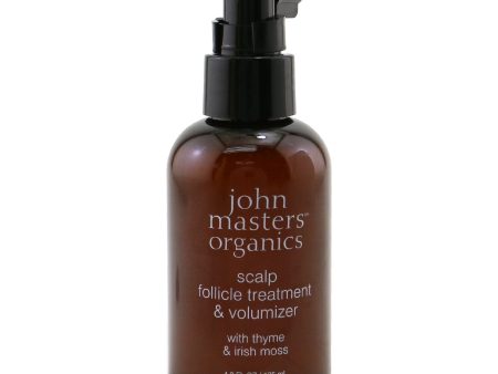 John Masters Organics Scalp Follicle Treatment & Volumizer with Thyme & Irish Moss  125ml 4.2oz Sale