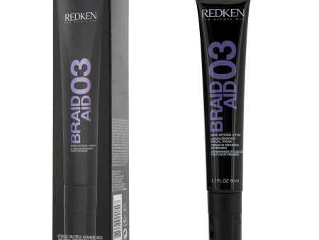 Redken Fashion Collection Braid Aid 03 Braid Defining Lotion (For Runway-Ready Braids and Twists)  50ml 1.7oz Cheap