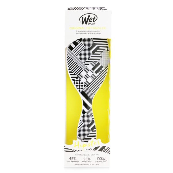 Wet Brush Original Detangler Hipster - # Diagonal Checkers  1pc For Cheap