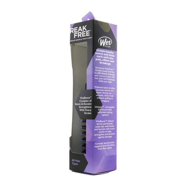 Wet Brush Beach Wave & Tight Curls Round Brush - All Hair Types  1pc Fashion