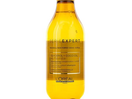 L Oreal Professionnel Serie Expert - Nutrifier Glycerol + Coco Oil Nourishing System Silicone-Free Shampoo  300ml 10.1oz For Cheap