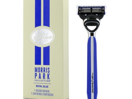 The Art Of Shaving Morris Park Collection Razor - Royal Blue  1pc Online Hot Sale