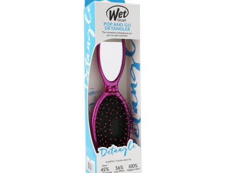 Wet Brush Pop and Go Detangler Metallic - # Pink  1pc Discount