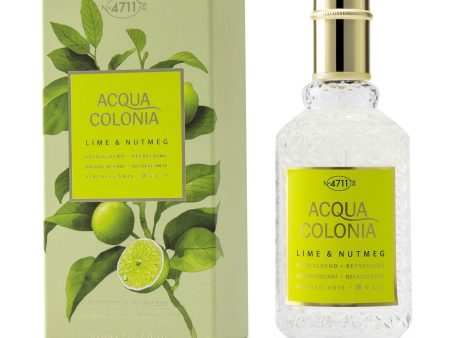 4711 Acqua Colonia Lime & Nutmeg Eau De Cologne Spray  50ml 1.7oz Cheap