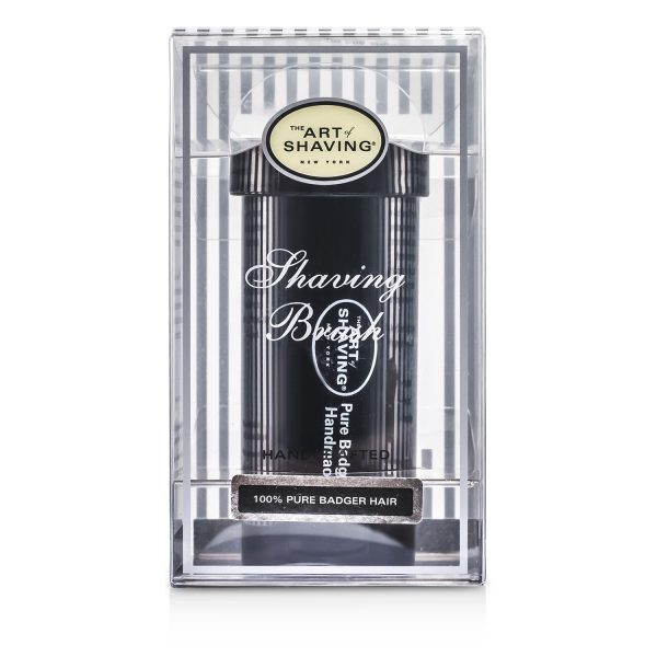 The Art Of Shaving Travel Pure Badger - Black  1pc Supply