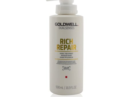 Goldwell Dual Senses Rich Repair 60Sec Treatment (Regeneration For Damaged Hair)  500ml 16.9oz Online Sale