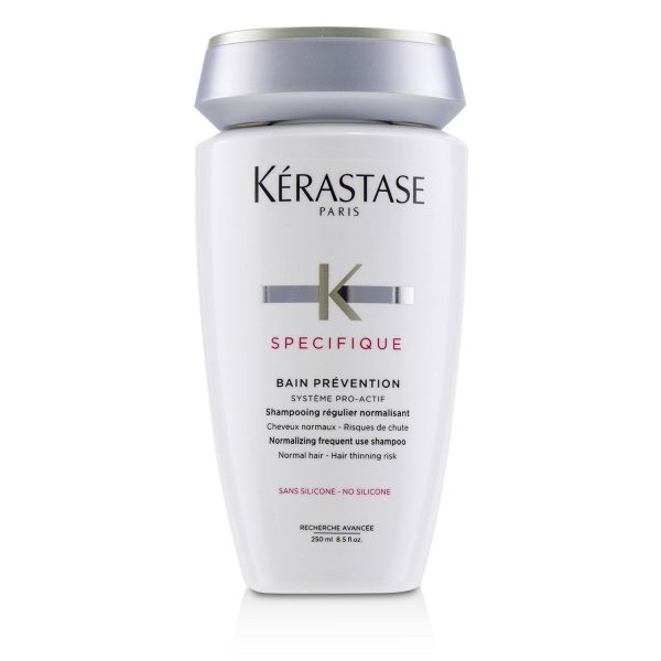 Kerastase Specifique Bain Prevention Normalizing Frequent Use Shampoo (Normal Hair - Hair Thinning Risk)  250ml 8.5oz Discount