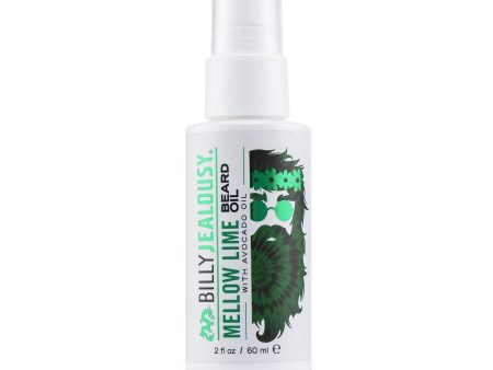 Billy Jealousy Mellow Lime Beard Oil With Avocado Oil  60ml 2oz Online Hot Sale