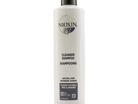 Nioxin Derma Purifying System 2 Cleanser Shampoo (Natural Hair, Progressed Thinning)  300ml 10.1oz Supply